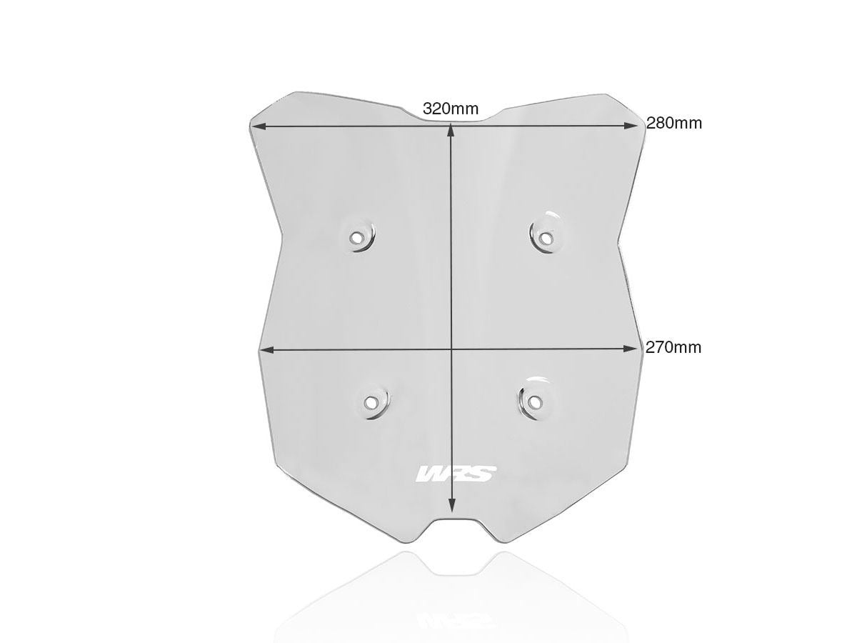 WRS Windscreen KTM Sport 1290 Sduke Gt Kt007f