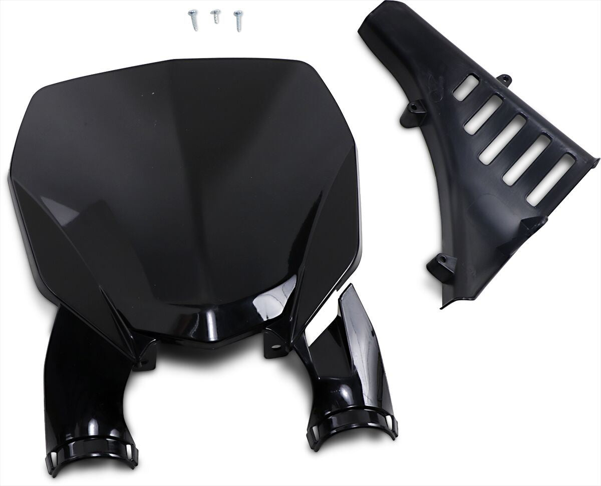 UFO Plate Stadium For Yamaha YZF 125 18-25 Black YA04873-001