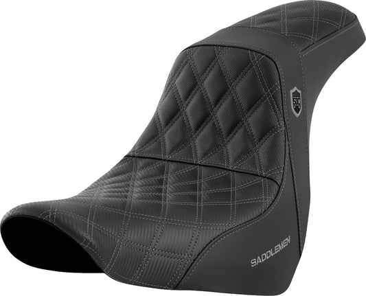 Saddlemen Pro Series SDC Performance Grip Saddlehyde Seat Without Backrest For Harley Davidson FLSB 1750 ABS 18-20 SC81829GRE