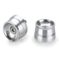 PUIG Speed Bar Ends Silver for Yamaha YZF R1/M/Race/R6/R7 16-25 21401P