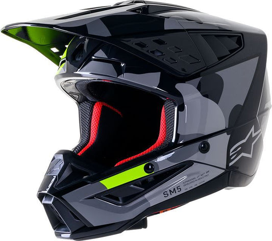 ALPINESTARS Supertech M5 Black Rover MX Helmet