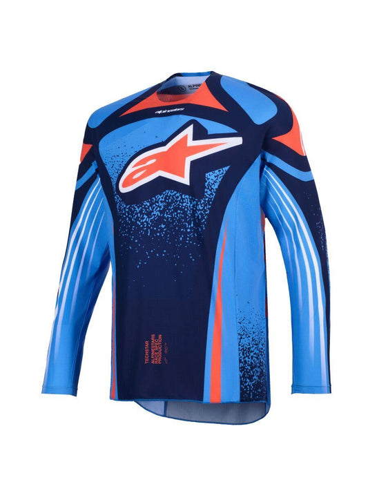 ALPINESTARS Techstar Nomur Jersey NAVY/OR/BLU 2025 Model