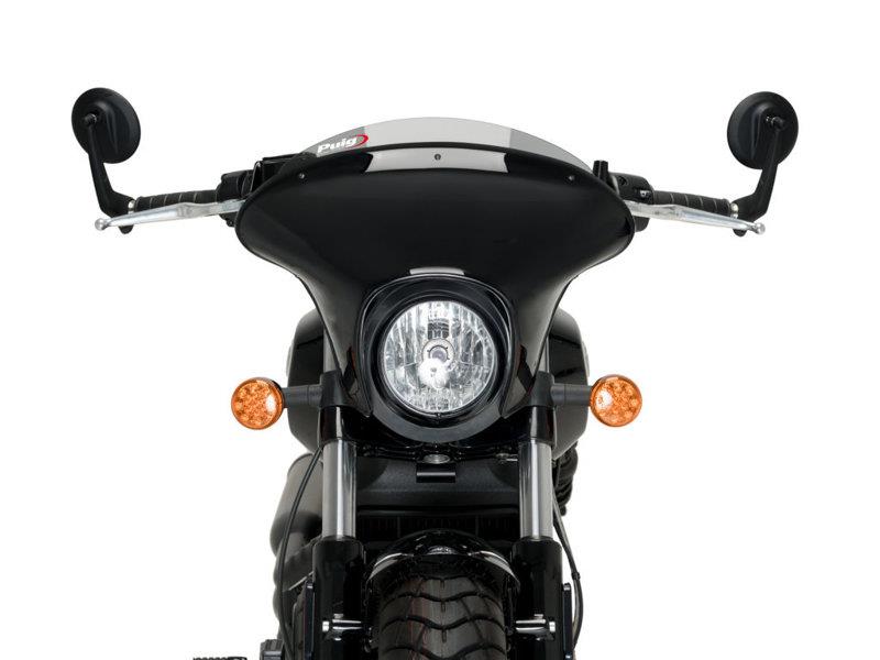 PUIG Batwing Sport Screen Clear for Indian Scout Bobber 18-25 21073W