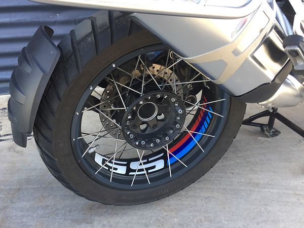 UNIRACING Rim Decal KIT BMW R1200GS K46844