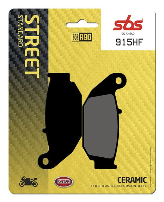 Sbs HF Street Ceramic Organic Brake Pads For Honda CB 125 R 2011-2022 915HF