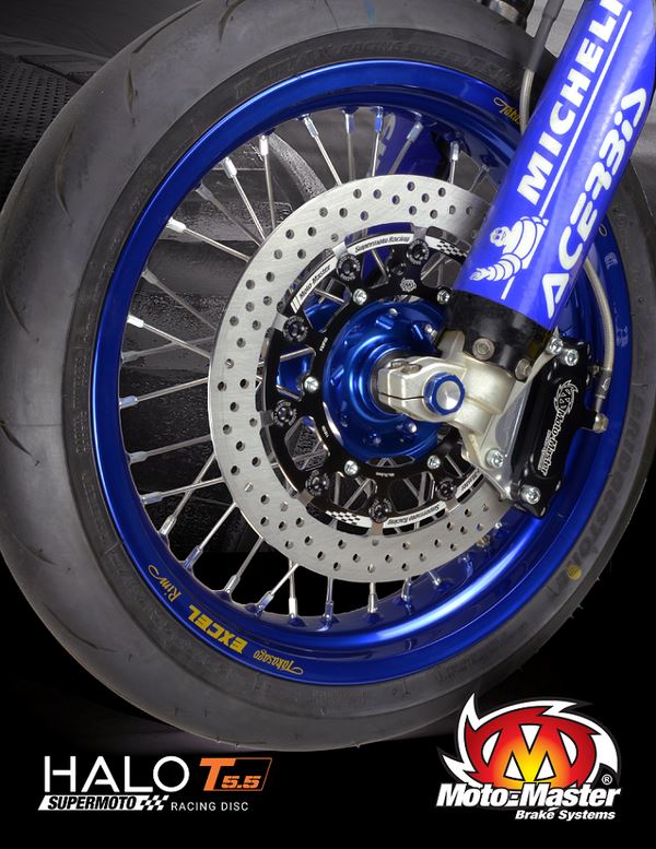 Moto-Master Halo Series T-Floater Brake Rotor For Yamaha YZ 125 1989-2026 116102