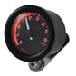 Daytona VELONA48 Analog Voltmeter Red Face 8-16V Low Voltage Alert 80860