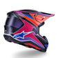 ALPINESTARS SM7 Fuse Helmet BLU/PU/PINK 2025 Model