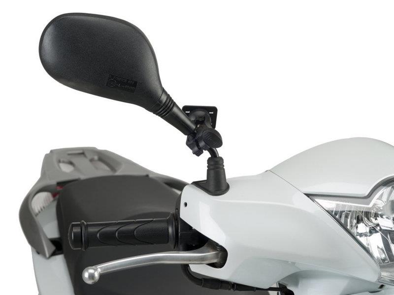 PUIG Mirror Stalk Phone Holder Black Universal 3533N