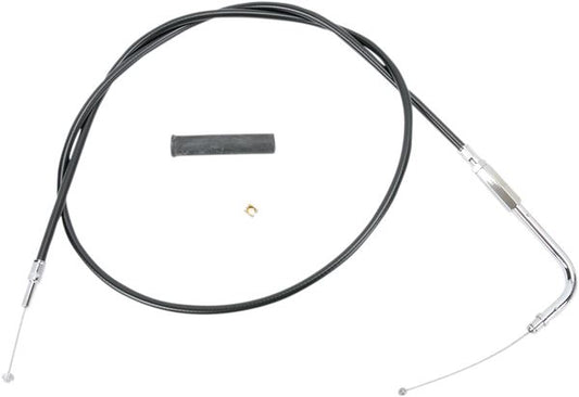 Drag Specialties Black Vinyl Cable For Harley XL 1200 X 1996-2022 Black 4332108B