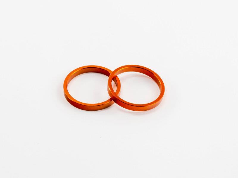 Puig Rings For Short Bar Ends Orange 7650N