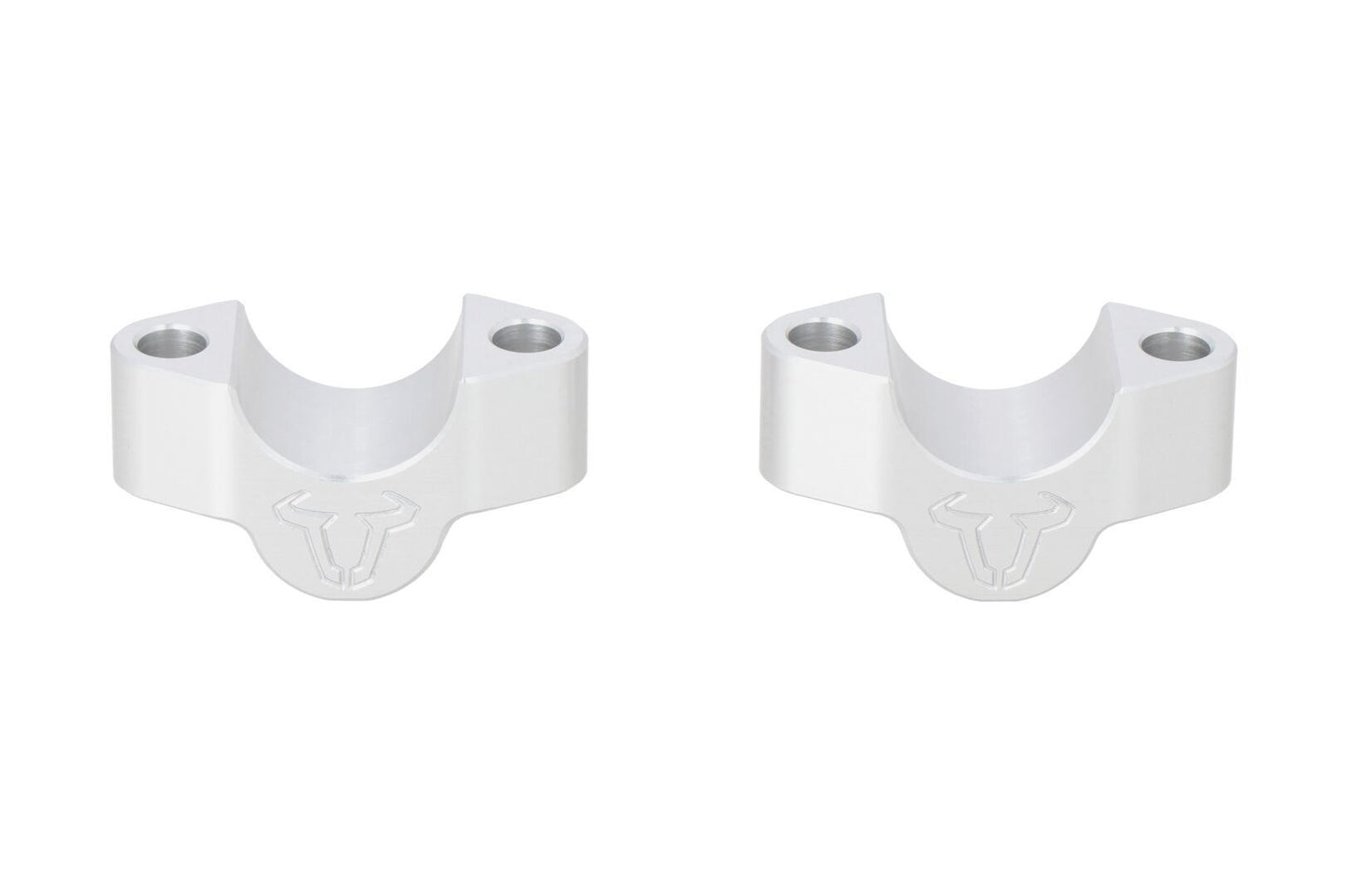 SW MOTECH 20mm Bar Riser 28.6 mm Silver Aluminum LEH110391060020S