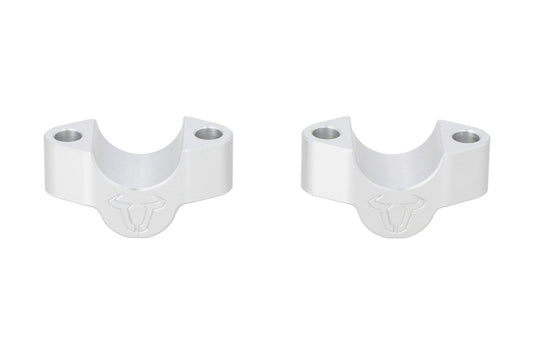 SW MOTECH 20mm Bar Riser 28.6 mm Silver Aluminum LEH110391060020S