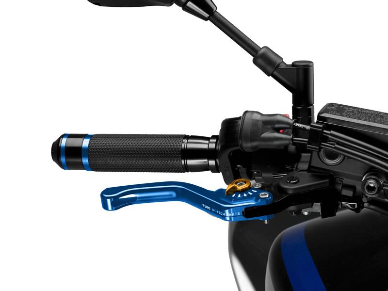 Puig Short V3 Brake (Blue Lever With Blue Selector) Gold 21461F