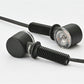 Daytona LED Turn Signal Pair E-marked Black Amber Zinc Alloy D-Light Indicator 80825