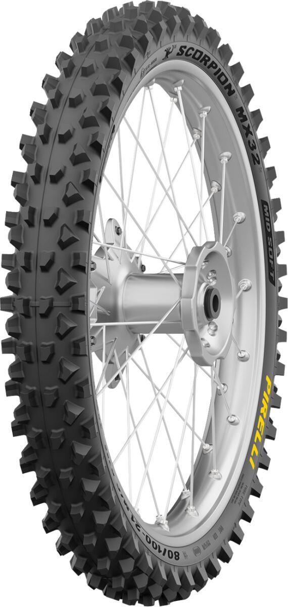 PIRELLI SCORPION MX32 MID SOFT 80/100- Motorcycle Tyre