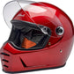 BILTWELL Lane Splitter Red Motorcycle Helmet