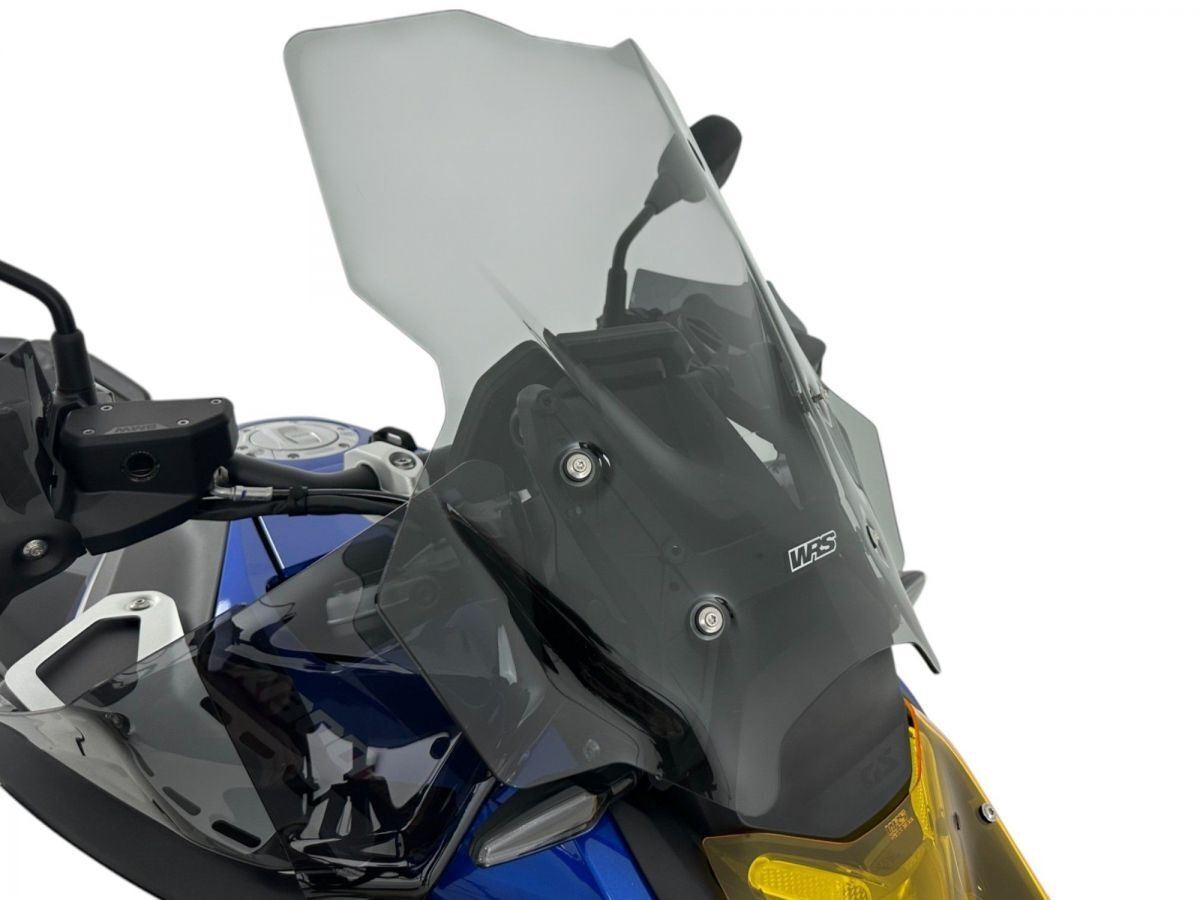 WRS Windscreen Caponord Plus With Radar For BMW R1300GS Adventure Smoke Bm108f