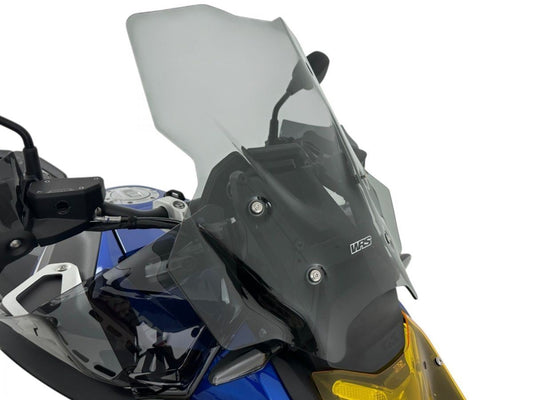 WRS Windscreen Caponord Plus With Radar For BMW R1300GS Adventure Smoke Bm108f
