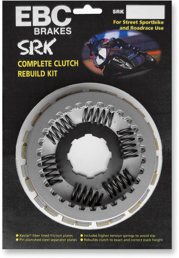 Ebc SRK Series Clutch Kit For Yamaha FZ6 600 S2 1985-2010 Kit SRK051