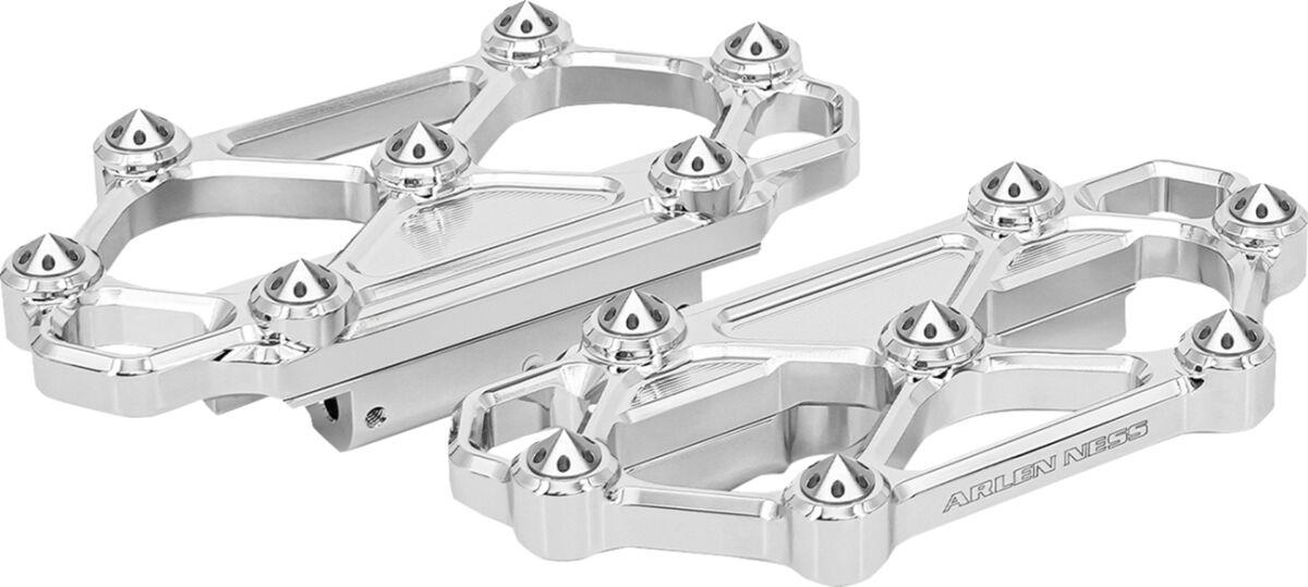 Arlen Ness Diamond Floorboards For Harley Davidson FLHRXS 1868 1983-2024 Chrome 410-059