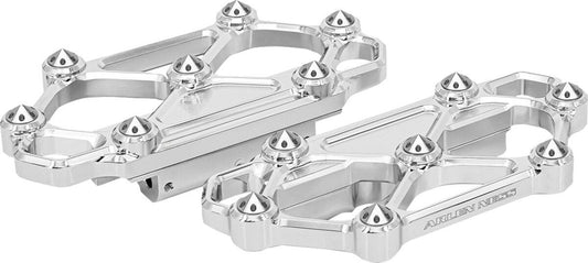 Arlen Ness Diamond Floorboards For Harley Davidson FLHRXS 1868 1983-2024 Chrome 410-059