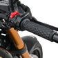 Daytona GRIPPYGRIP GGD-Grid Grips Black 7/8 Open End Pair 12.2cm 32727
