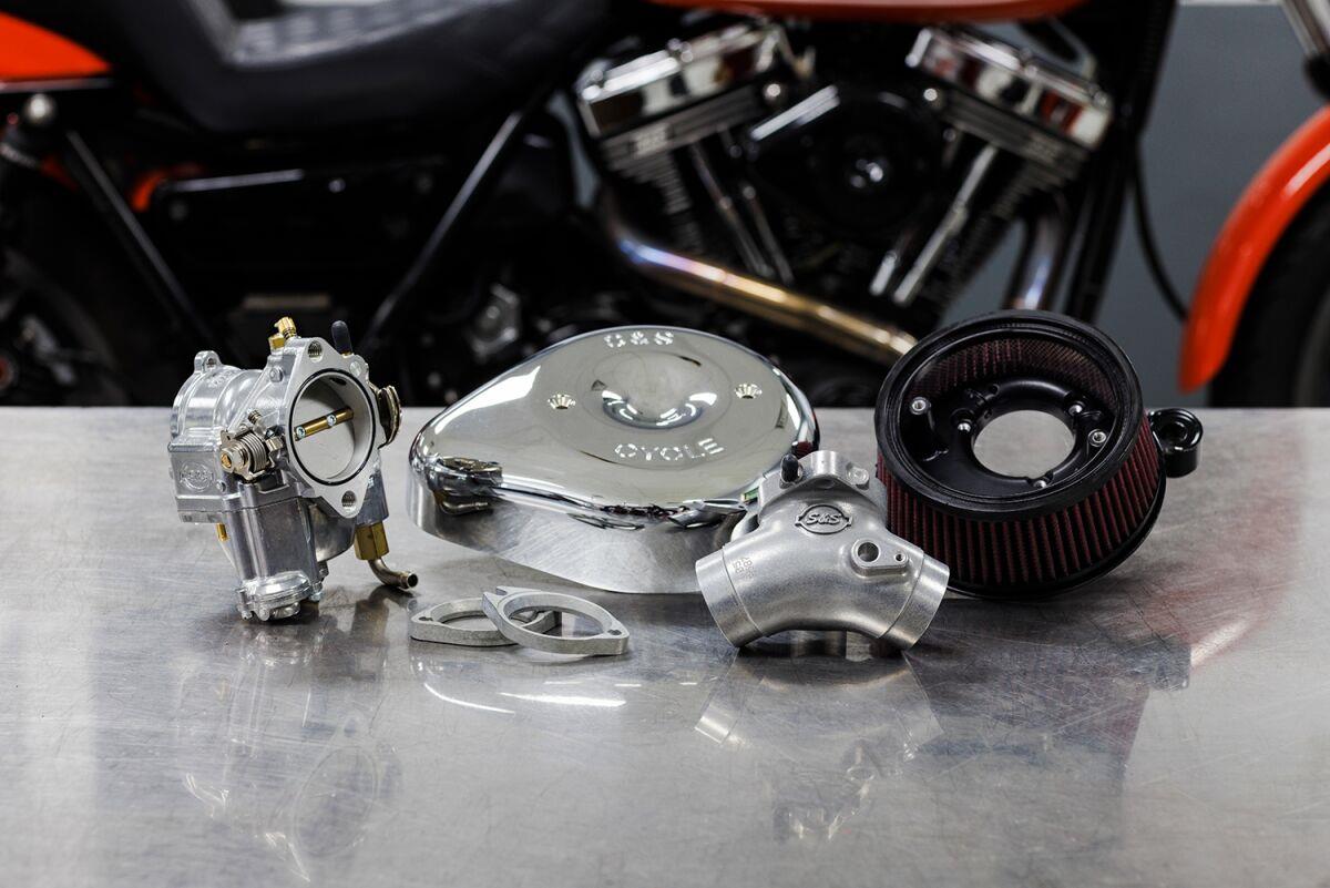 S&S Cycle With Stealth Air Cleaner Kit For Harley FLHT 1450 1999-2006 110-0149