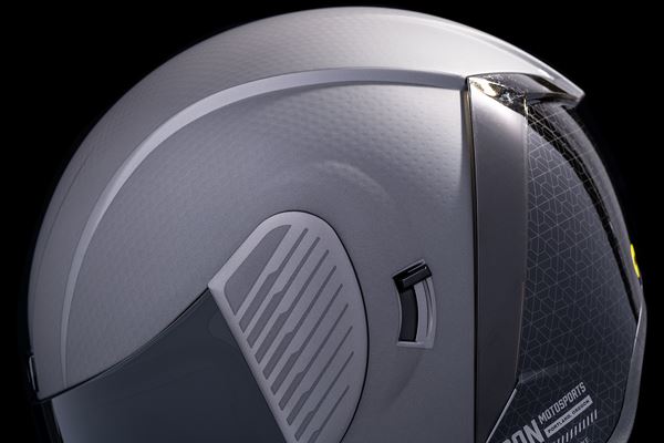 ICON Airform™ Counterstrike MIPS® Motorcycle Helmet Silver - 2023 Model