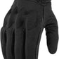 ICON Women's Anthem 2 CE Motorcycle Gloves Black 2023 Model