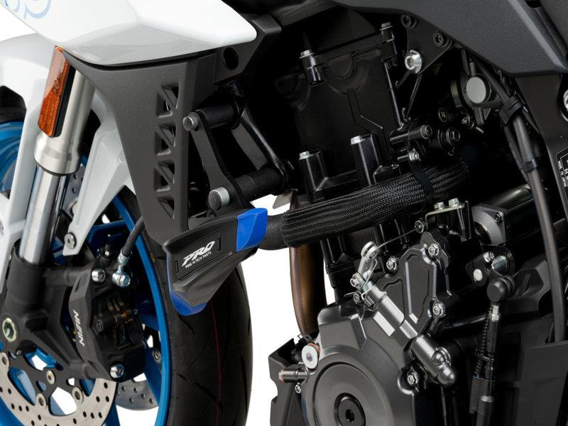 PUIG Pro 2.0 Frame Sliders Black for Suzuki GSX 8S 23-25 21622N