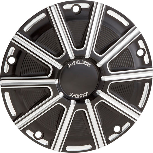 Arlen Ness 10-Gauge Derby Cover Black For HD FLHRXS 1868 ABS 16-24 700-002