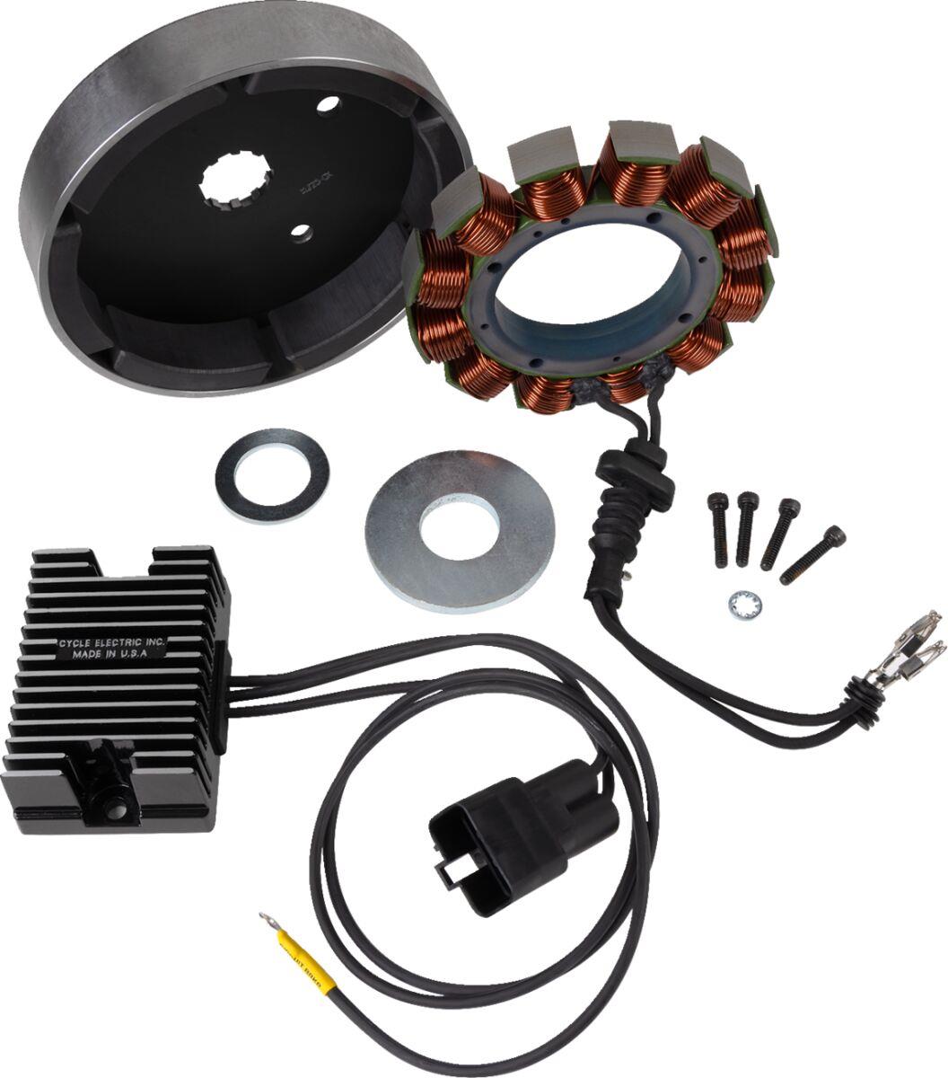 Cycle Electric Inc Charging Kit For Harley Davidson FLSTC 1450 2000 Kit CE-32TLR