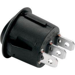 Heated Grips Switch High Lo Off Round Rocker