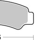 Sbs SI Offroad Sintered Brake Pads For CF Moto CFORCE 520 EFI 2018-2021 986SI
