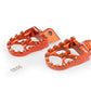 Puig Off Road Footpegs Orange 4363T
