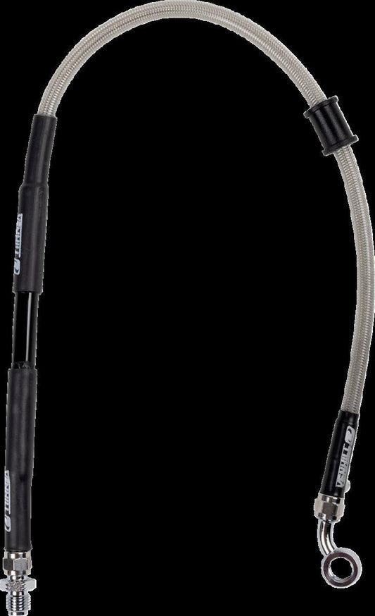 Moose Offroad Braided Brake Line For Yamaha XT 250 2008-2025 Y01-2-009/P-CL