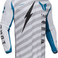 THOR LAUNCHMODE Vented Raid Jersey WHITE/GREY 2024 Model