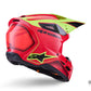 ALPINESTARS SM3 Fray Helmet RED/YL/BLK 2025 Model