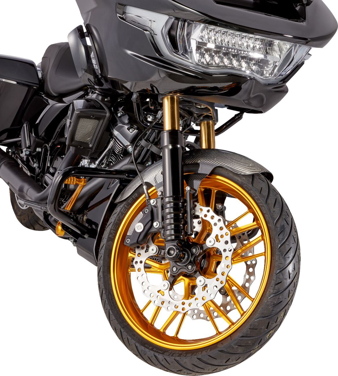 Arlen Ness CF Fiber 19  Cafe Front Fender For HD FLHXSE 1977 23-24 210-017