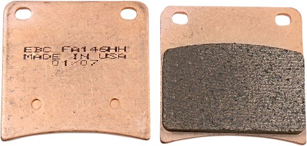 Ebc Sintered "HH" Brake Pads For Suzuki GSX 600 F 1986-1997 Copper Alloy FA146HH