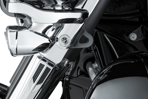 Ciro Tie-Down Brackets For Harley Davidson FLHTK 1868 2014-2024 Black 66001