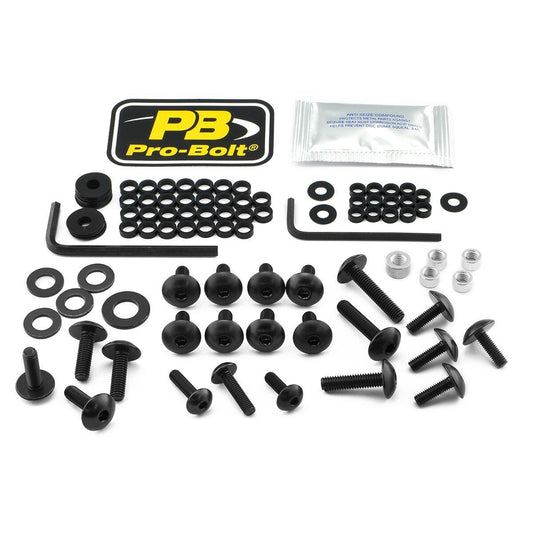 Pro Bolt Aluminium Fairing Bolt Kit For Kawasaki ZZR 1400 2012-2020 FKA371BK