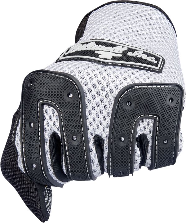 Biltwell Motorcycle Gloves Anza White/Black