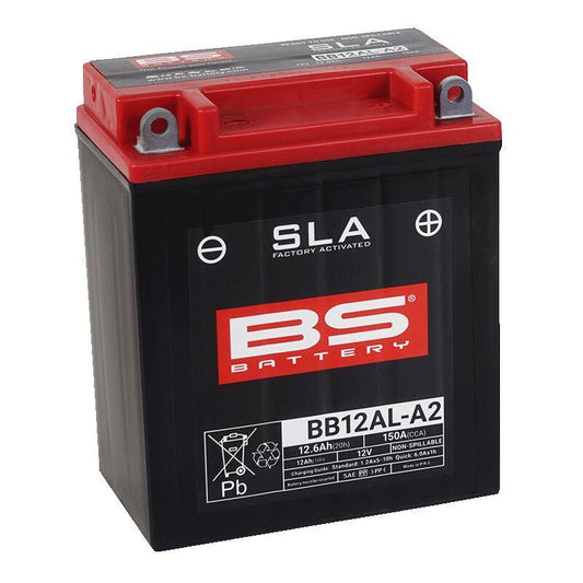 BS Battery SLA Factory-Activated AGM Batteries For Yamaha XV 535 DX 83-23 300837