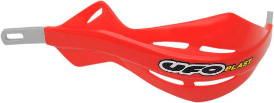 UFO "UNIVERSAL ALU HANDGUARDS FOR 28,6mm (1 1/8"") PRO-TAPER BARS CR/F-RED" PM01633-070