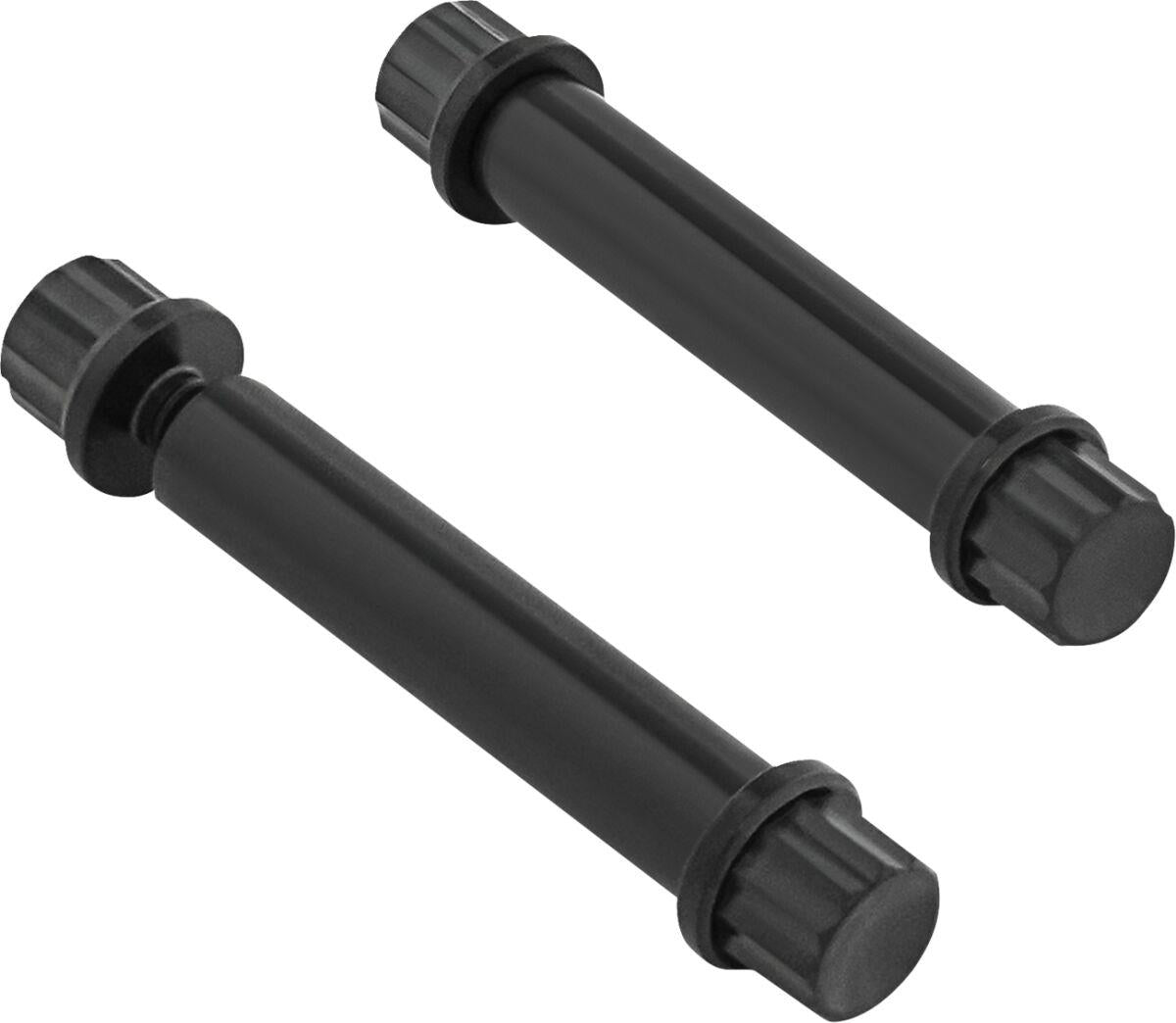 Arlen Ness Footpeg Titanium 12-Point Bolt Kit Black Titanium Kit 300-804