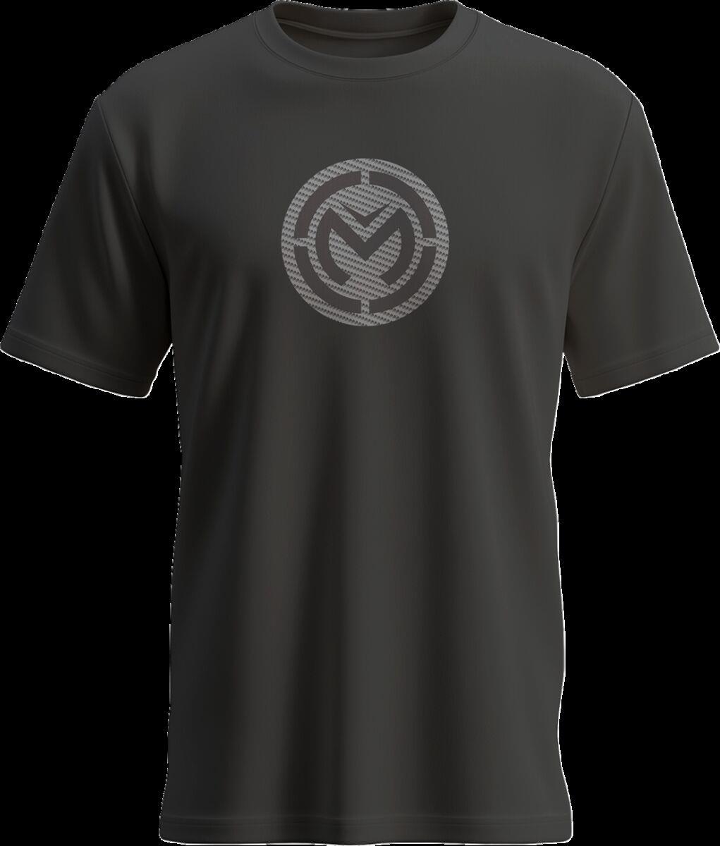 Moose Racing T-Shirt Carbonizer Black