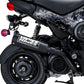 Vance & Hines Upsweep Exhaust System Mild Steel Black For Honda 48241