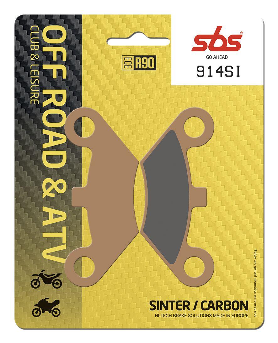 Sbs SI Offroad Sintered Brake Pads For Goes G 525 4X4 2009-2017 914SI